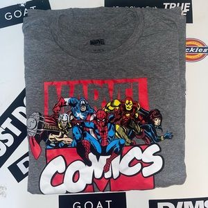 Grey Marvel T-shirt